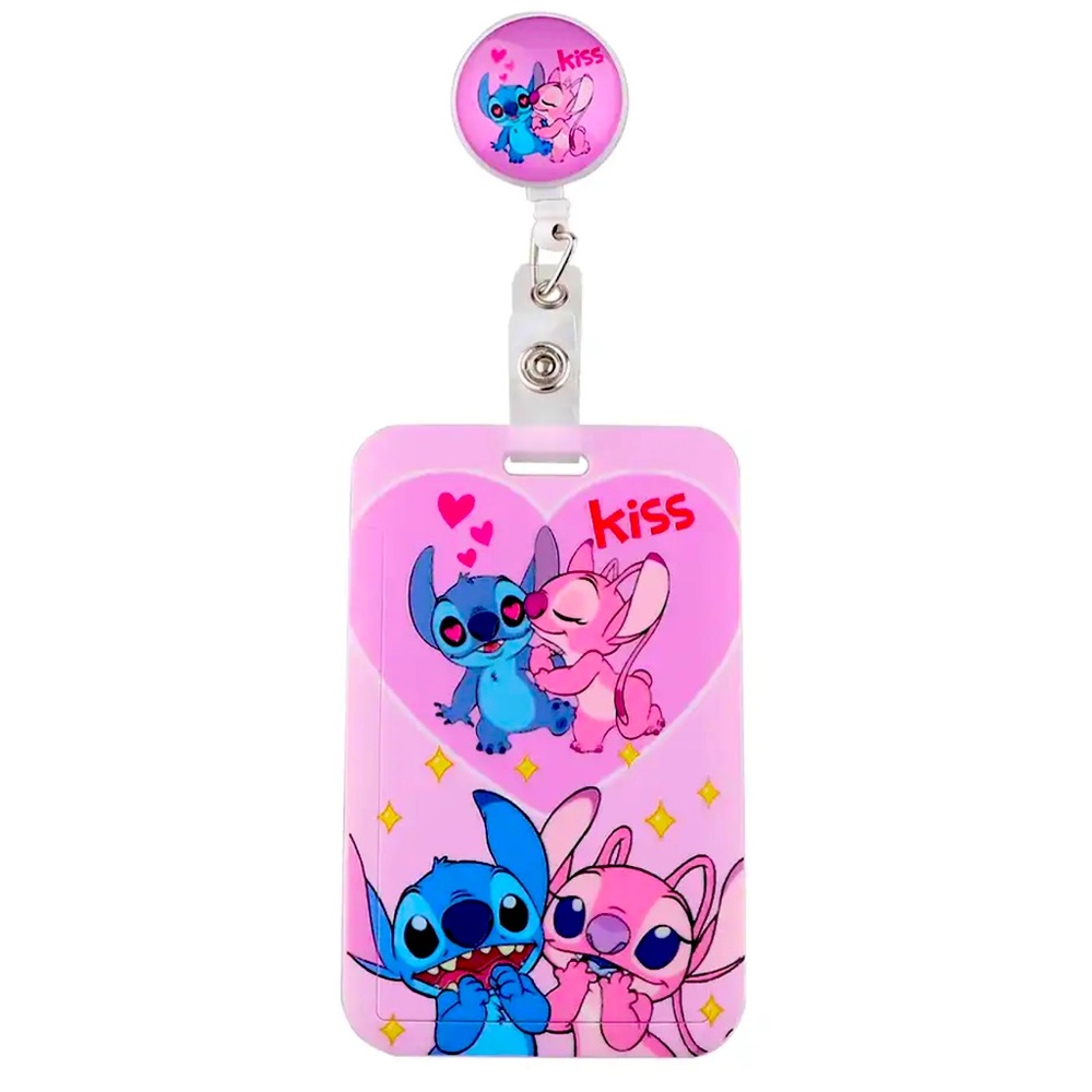 Disney Stitch ID Card Holder Badge
